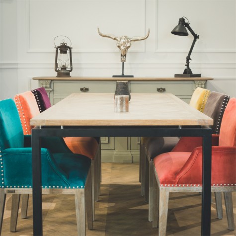 6 seat dining table ZAZIE by Robin Interiors