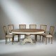 Extending dining table AMBOISE by Robin Interiors