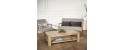 ENZO large wood coffee table modern rectangular by Robin Interiors