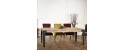 BALTIMORE industrial wood metal leg extendable Dining Table for 10 (260cm) by Robin Interiors