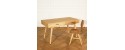 BROOKLIN scandi wooden desk with drawers 2 by Robin Interiors