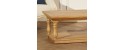 ALEXANDER 2 tier rustic wood coffee table rectangle by Robin Interiors