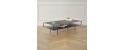 The CHELSEA Coffee Table - rectangle, black metal, 2-tier by Robin Interiors