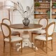 extendable pedestal dining table
