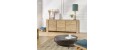 The ENZO Sideboard - large, modern, wood, 3 door by Robin Interiors