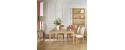 TAYLOR Oak Square Dining Table For 8 By Robin Interiors