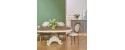 AMBOISE extendable dining table white dining table for 8-6 by Robin Interiors