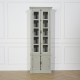 ARAGON - Shabby chic wooden display cabinet