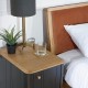 KYOTO - Contemporary oak bedside table / cabinet