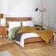 DALHIA - Scandinavian wooden king size bed
