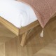 GABRIEL - Contemporary bed in solid oak (EU SIZE 160x200)